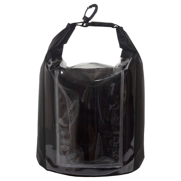 5 liter waterproof dry bag with clear pocket window; made of... from ASI 62660 Innovation Line
