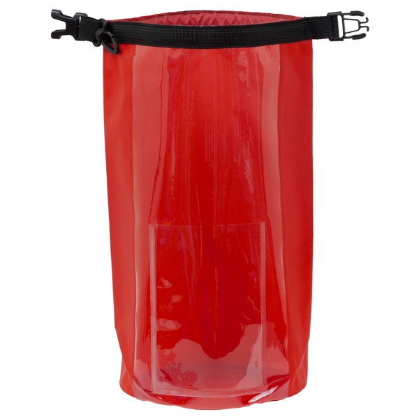 5 liter waterproof dry bag with clear pocket window; made of... from ASI 62660 Innovation Line