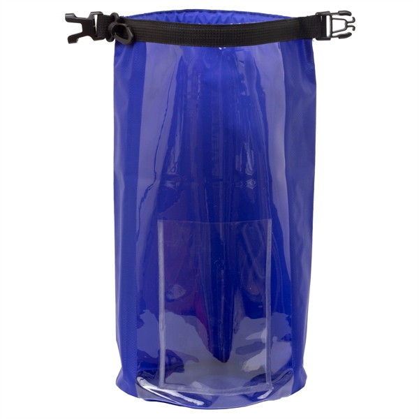 5 liter waterproof dry bag with clear pocket window; made of... from ASI 62660 Innovation Line