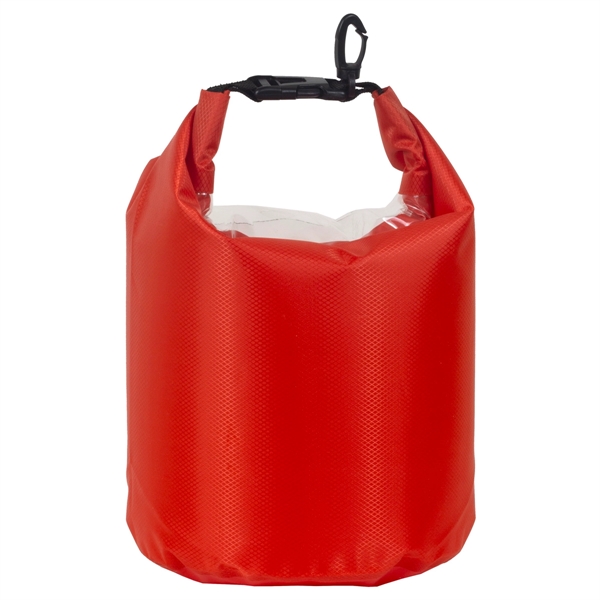 5 liter waterproof dry bag with clear pocket window; made of... from ASI 62660 Innovation Line