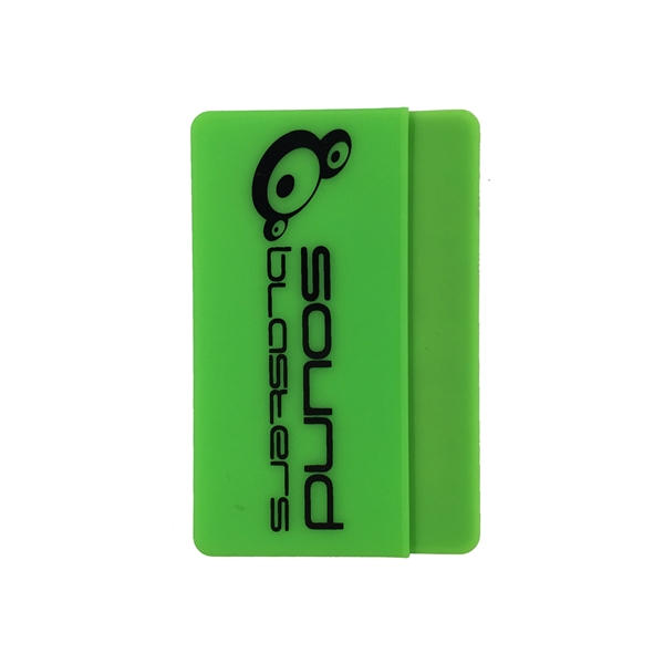 Customizable 2.5" x 3.875" Tek-Booklet with 2.25" x 3" silicone smart... from ASI 90807 Tekweld