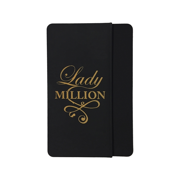 Customizable 2.5" x 3.875" Tek-Booklet with 2.25" x 3" silicone smart... from ASI 90807 Tekweld