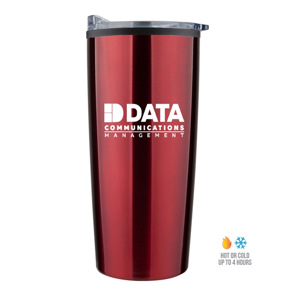 Drinkware gift set with a 20 oz. economy stainless steel bottle... from ASI 90807 Tekweld