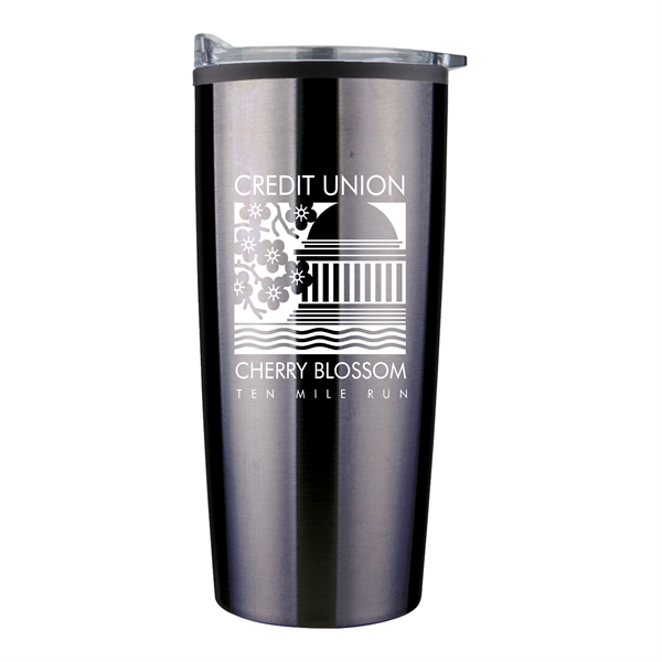 Drinkware gift set with a 20 oz. economy stainless steel bottle... from ASI 90807 Tekweld