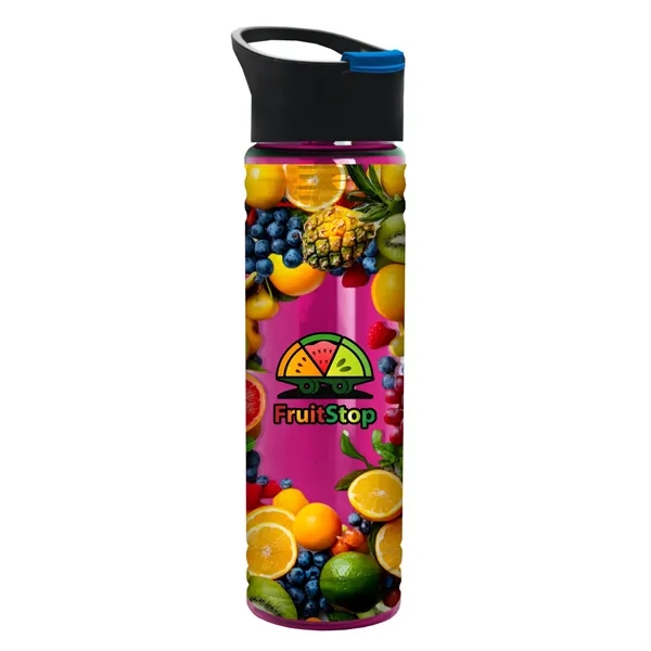 24 oz. Slim Fit UpCycle RPET Bottles with Pop-up Sip Lid.... from ASI 40480 Koozie Group
