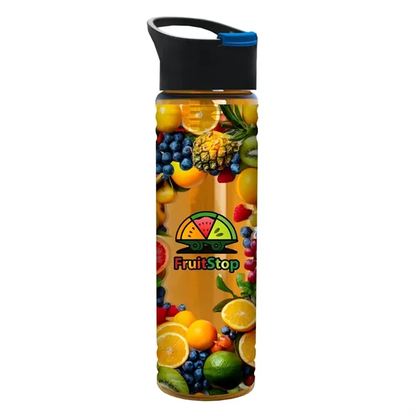24 oz. Slim Fit UpCycle RPET Bottles with Pop-up Sip Lid.... from ASI 40480 Koozie Group