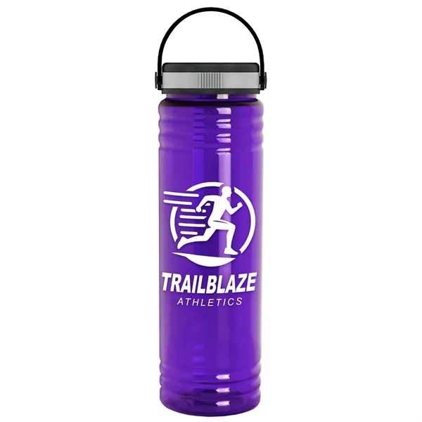 Slim Cylinder Design 24 oz. UpCycle Sport Bottles with EZ Grip... from ASI 40480 Koozie Group