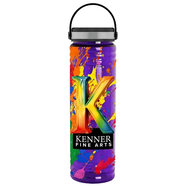 Slim Cylinder Design 24 oz. UpCycle Sport Bottles with EZ Grip... from ASI 40480 Koozie Group