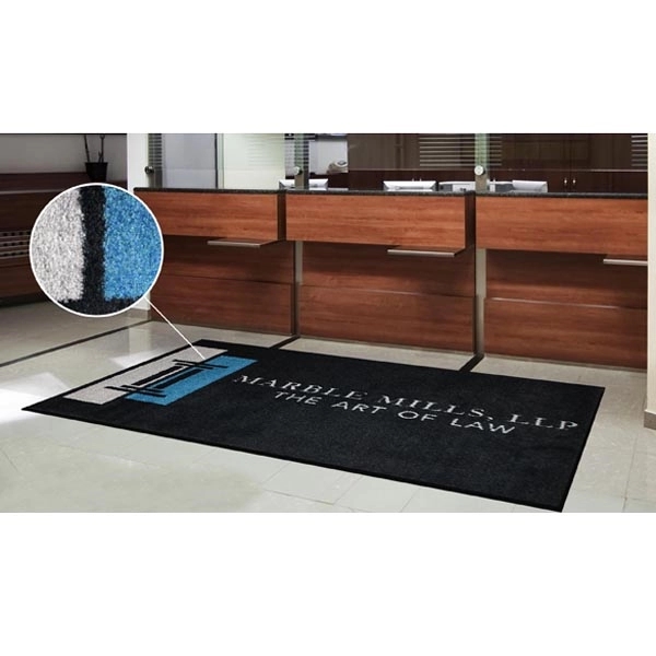 High traffic indoor floor mat with digital printing.... from ASI 67849 Logo Mats, LLC / Logo Mats USA