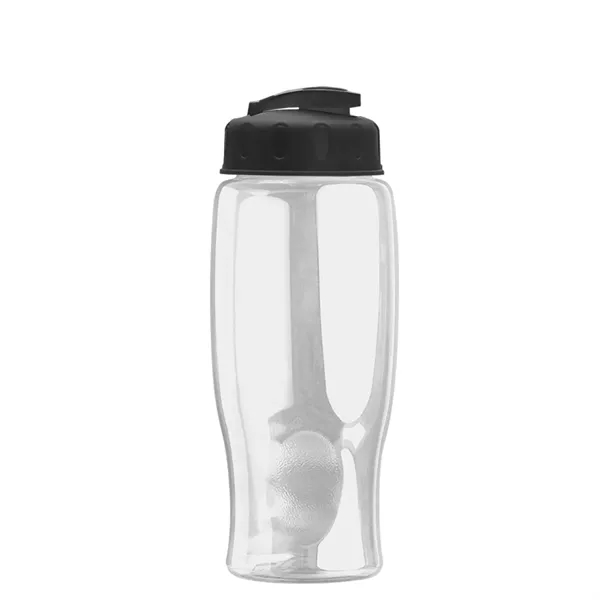 27 oz Transparent Sports Bottles with Flip Top Lid have a... from ASI 40480 Koozie Group