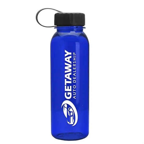 Garyline® Flat-Sided Tritan® Bottle with Tethered Lid - 2...... from ASI 40480 Koozie Group