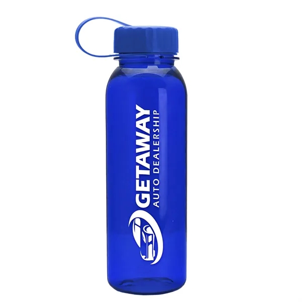 Garyline® Flat-Sided Tritan® Bottle with Tethered Lid - 2...... from ASI 40480 Koozie Group