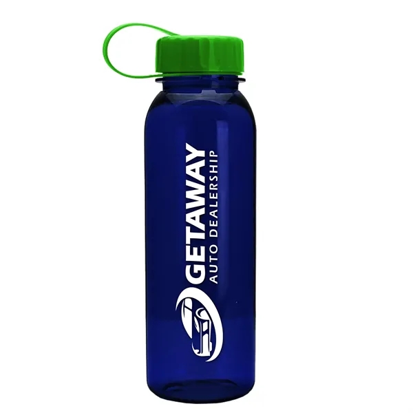 Garyline® Flat-Sided Tritan® Bottle with Tethered Lid - 2...... from ASI 40480 Koozie Group