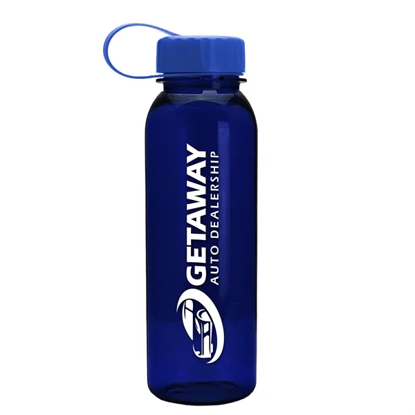 Garyline® Flat-Sided Tritan® Bottle with Tethered Lid - 2...... from ASI 40480 Koozie Group