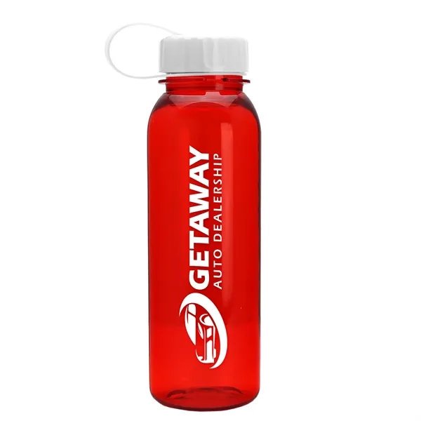 Garyline® Flat-Sided Tritan® Bottle with Tethered Lid - 2...... from ASI 40480 Koozie Group