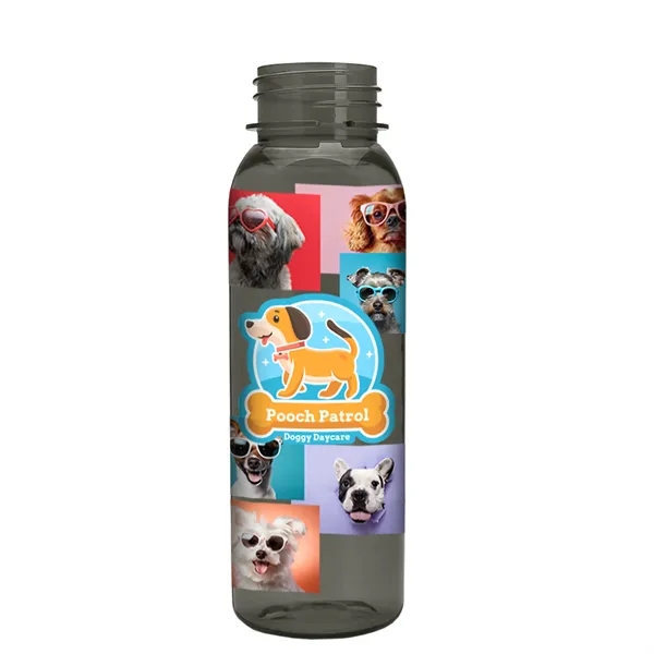 Garyline® Flat-Sided Tritan® Bottle with Tethered Lid - 2...... from ASI 40480 Koozie Group