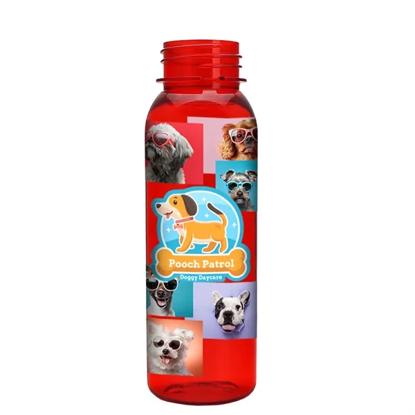 Garyline® Flat-Sided Tritan® Bottle with Tethered Lid - 2...... from ASI 40480 Koozie Group