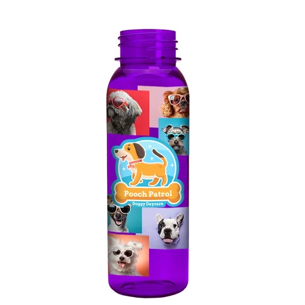 Garyline® Flat-Sided Tritan® Bottle with Tethered Lid - 2...... from ASI 40480 Koozie Group