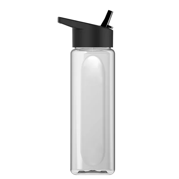 Garyline® Boss Embossed RPET Bottle with Flip-Straw Lid -...... from ASI 40480 Koozie Group