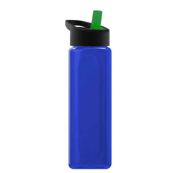 Garyline® Boss Embossed RPET Bottle with Flip-Straw Lid -...... from ASI 40480 Koozie Group