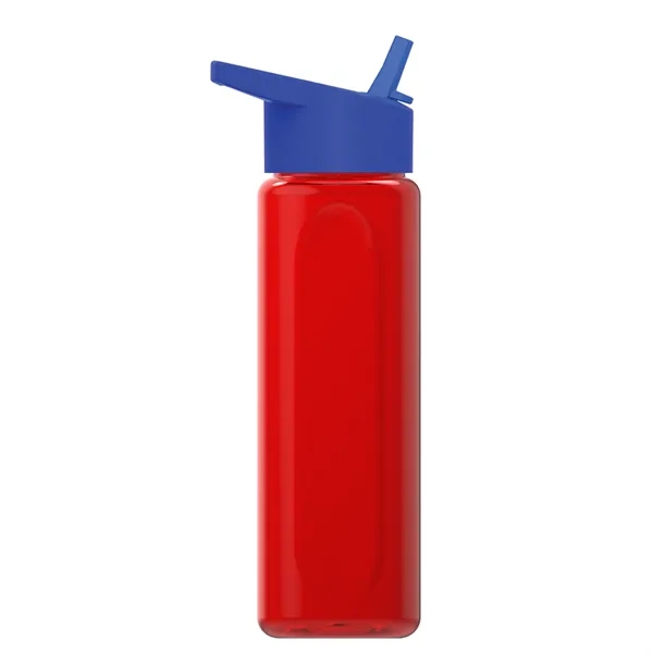 Garyline® Boss Embossed RPET Bottle with Flip-Straw Lid -...... from ASI 40480 Koozie Group