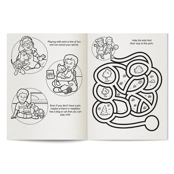 Mindfulness Matters Coloring Book... from ASI 40480 Koozie Group