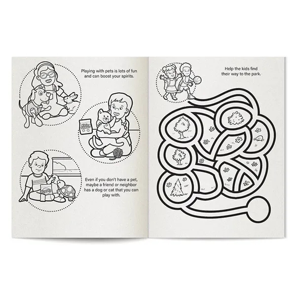 Mindfulness Matters Coloring Book... from ASI 40480 Koozie Group