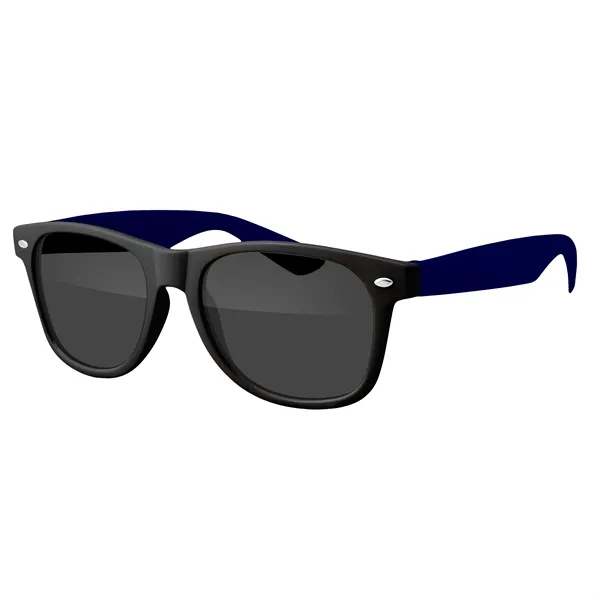 Two-Tone Retro Vibes Black Frame Sunglasses... from ASI 40480 Koozie Group