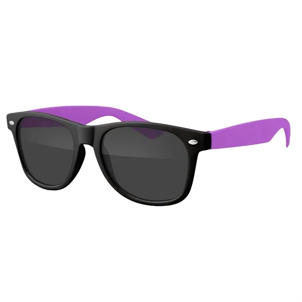 Two-Tone Retro Vibes Black Frame Sunglasses... from ASI 40480 Koozie Group
