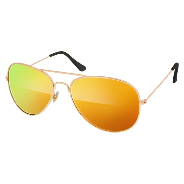 Metal Aviator Mirrored Sunglasses... from ASI 40480 Koozie Group