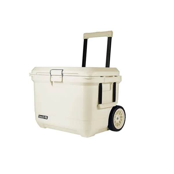 Coleman® Pro Series 55-Quart Wheeled Hard Cooler... from ASI 40480 Koozie Group