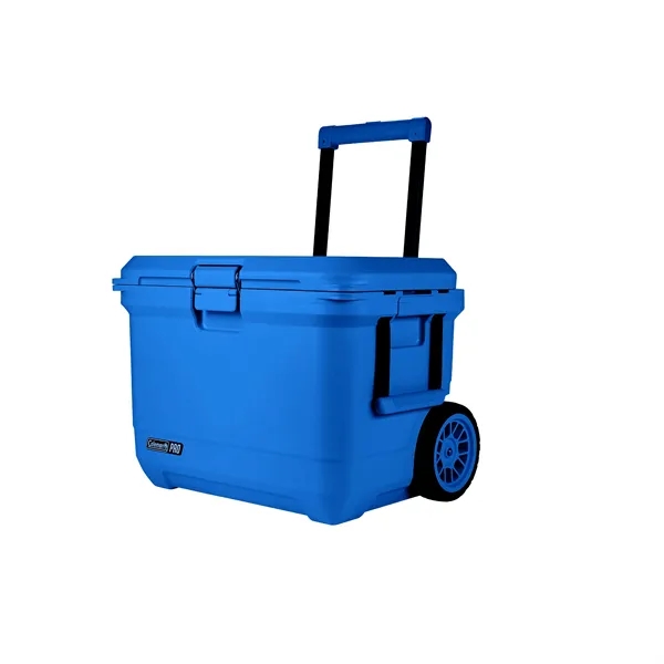 Coleman® Pro Series 55-Quart Wheeled Hard Cooler... from ASI 40480 Koozie Group