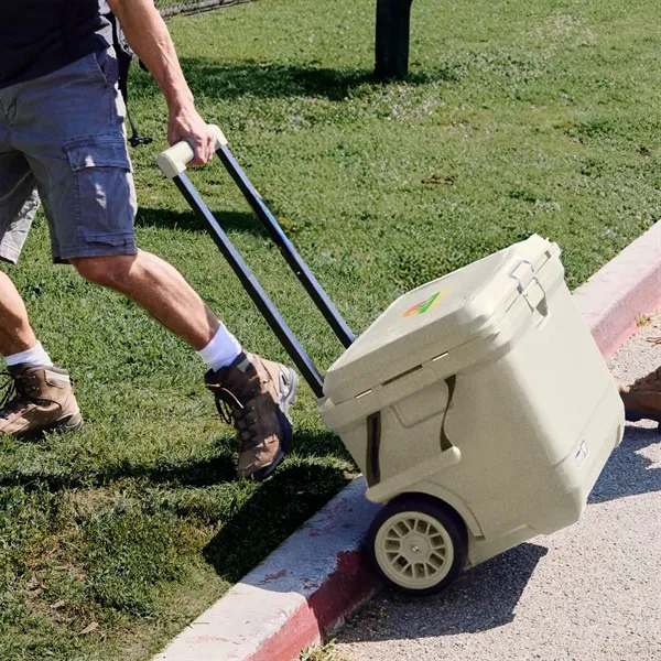 Coleman® Pro Series 55-Quart Wheeled Hard Cooler... from ASI 40480 Koozie Group