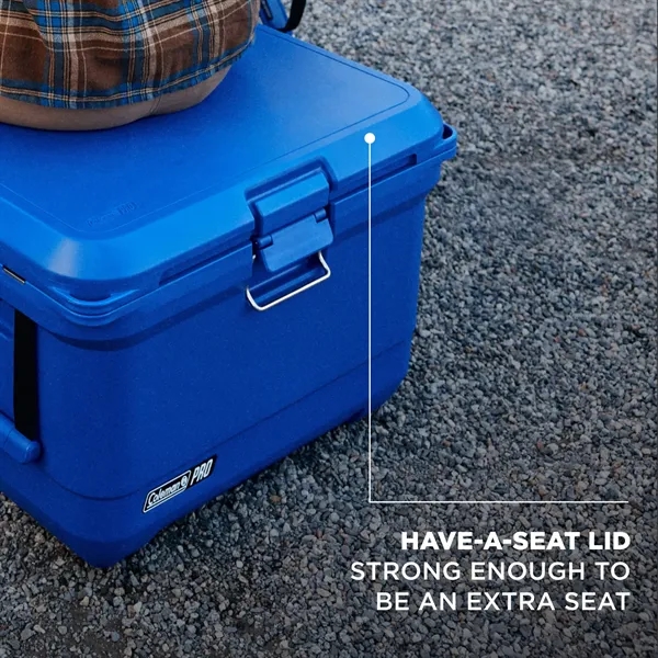 Coleman® Pro Series 55-Quart Wheeled Hard Cooler... from ASI 40480 Koozie Group