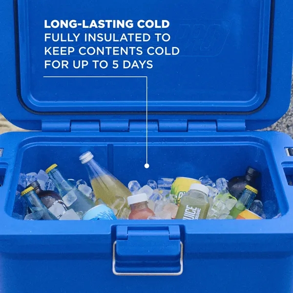 Coleman® Pro Series 55-Quart Wheeled Hard Cooler... from ASI 40480 Koozie Group