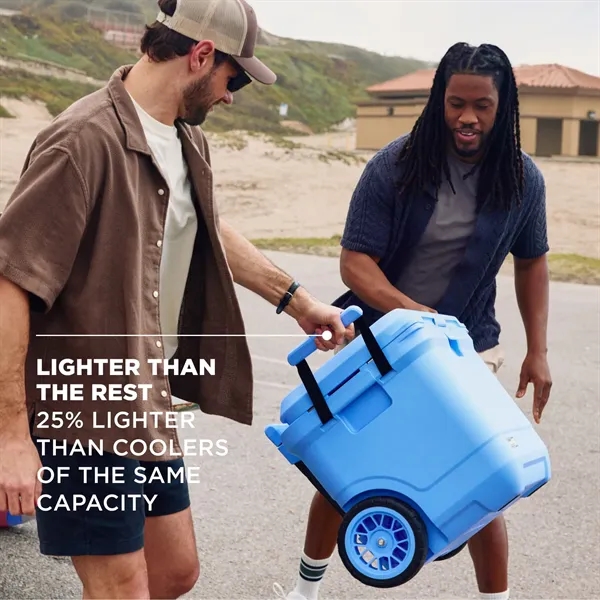 Coleman® Pro Series 55-Quart Wheeled Hard Cooler... from ASI 40480 Koozie Group