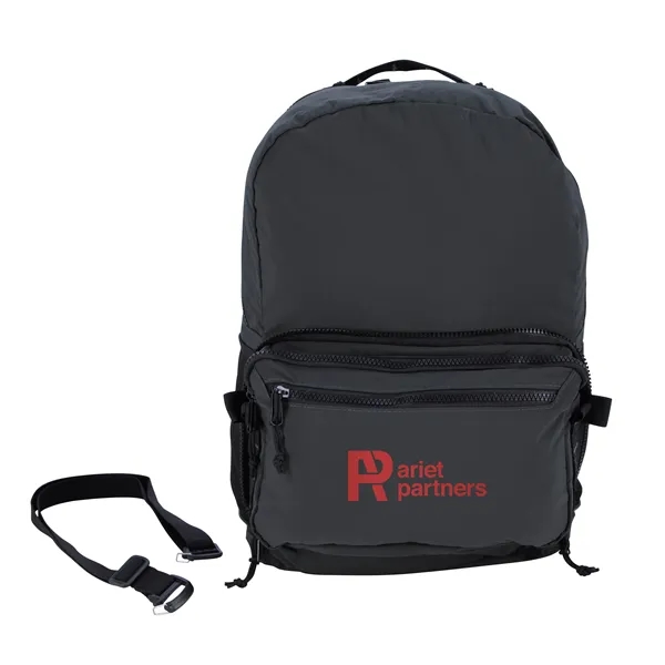 Item #AP9014 Atchison® StashPack Recycled Nylon Convertible Backpack