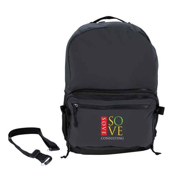 Item #AP9014 Atchison® StashPack Recycled Nylon Convertible Backpack