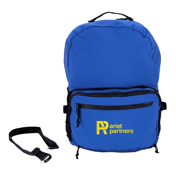 Item #AP9014 Atchison® StashPack Recycled Nylon Convertible Backpack