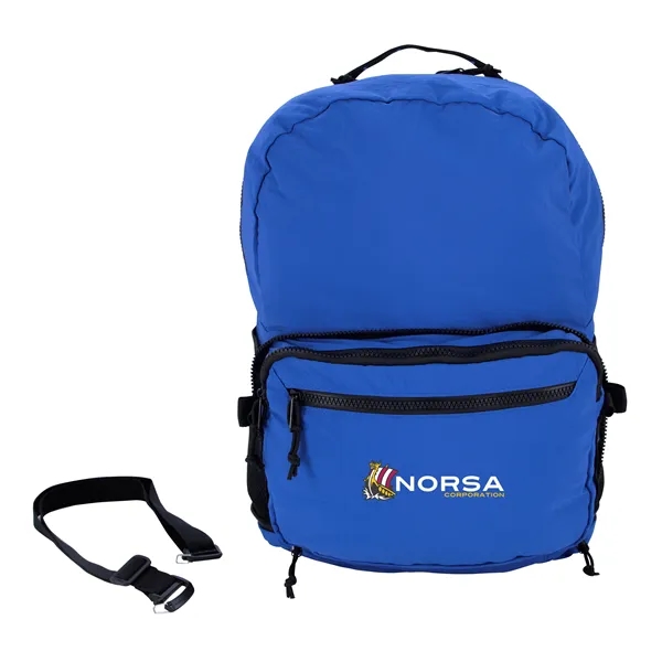 Item #AP9014 Atchison® StashPack Recycled Nylon Convertible Backpack