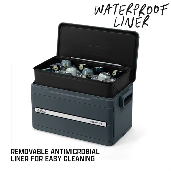 Coleman® Snap 'N Go™ Collapsible 35-Quart Hard-Sided Cooler... from ASI 40480 Koozie Group