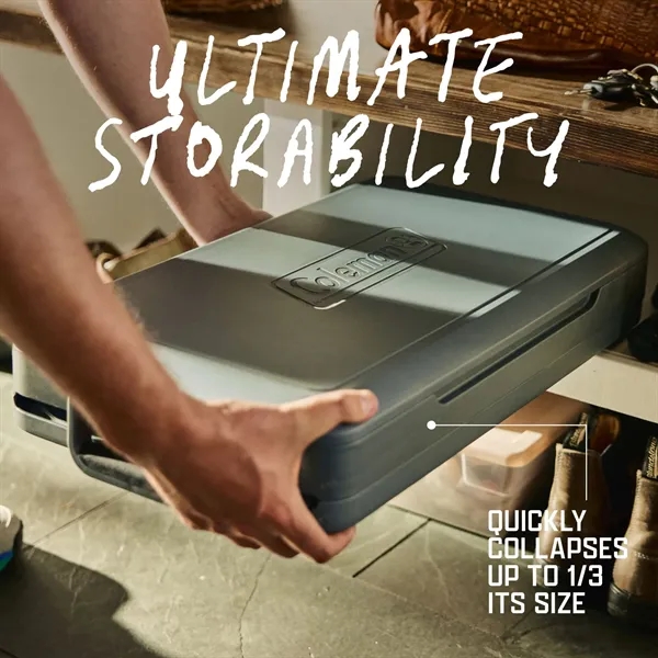 Coleman® Snap 'N Go™ Collapsible 35-Quart Hard-Sided Cooler... from ASI 40480 Koozie Group