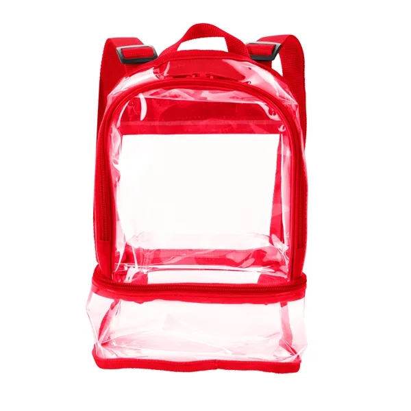 Good Value™ Clear Recycled TPU Dual Mini Backpack... from ASI 40480 Koozie Group