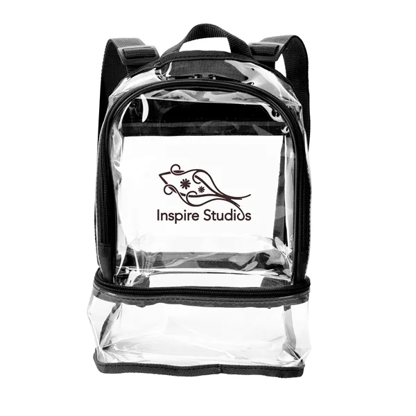 Good Value™ Clear Recycled TPU Dual Mini Backpack... from ASI 40480 Koozie Group