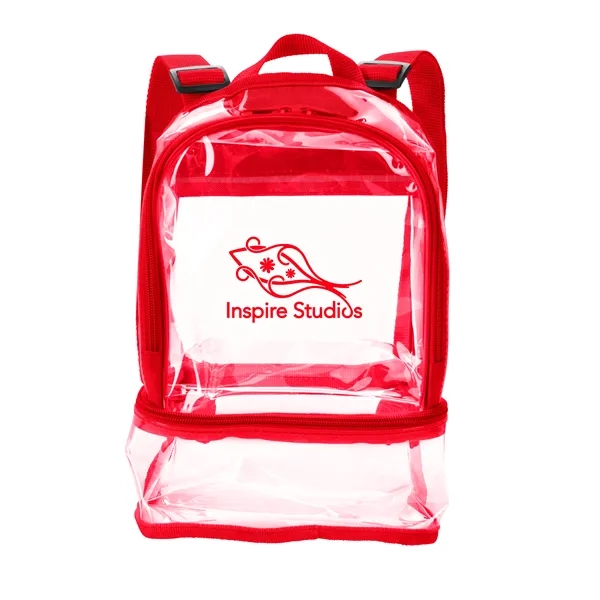 Good Value™ Clear Recycled TPU Dual Mini Backpack... from ASI 40480 Koozie Group
