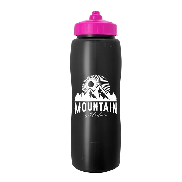 Garyline® Curve Sport Bottle with Mighty-Shot Valve Lid -...... from ASI 40480 Koozie Group