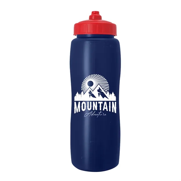 Garyline® Curve Sport Bottle with Mighty-Shot Valve Lid -...... from ASI 40480 Koozie Group