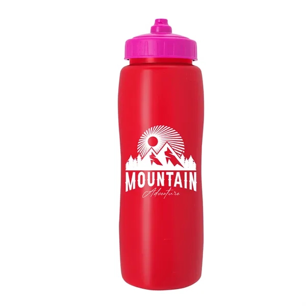 Garyline® Curve Sport Bottle with Mighty-Shot Valve Lid -...... from ASI 40480 Koozie Group