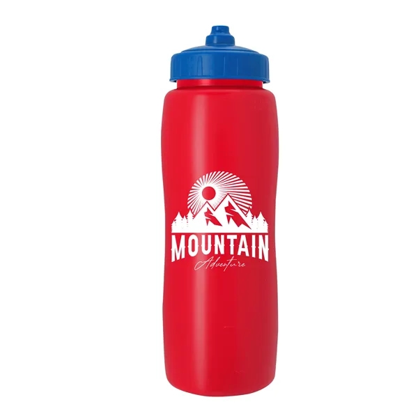 Garyline® Curve Sport Bottle with Mighty-Shot Valve Lid -...... from ASI 40480 Koozie Group