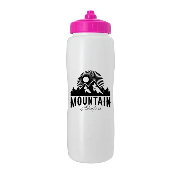 Garyline® Curve Sport Bottle with Mighty-Shot Valve Lid -...... from ASI 40480 Koozie Group